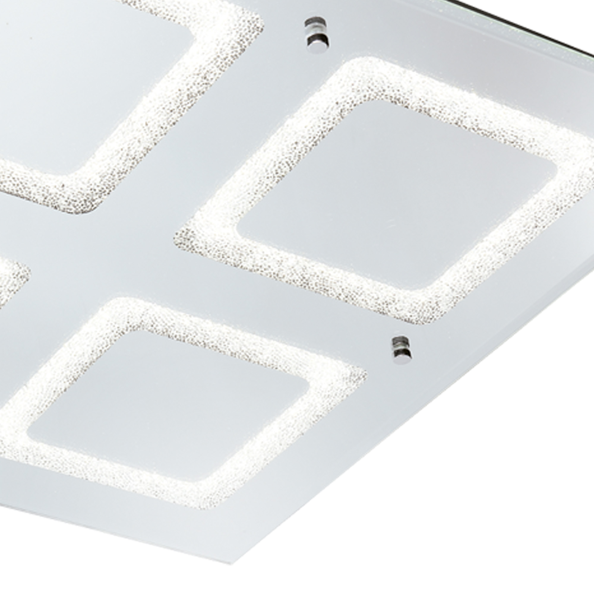 Windows Crystal Ceiling Lights Mantra Fusion Ringed & Square Crystal Fittings